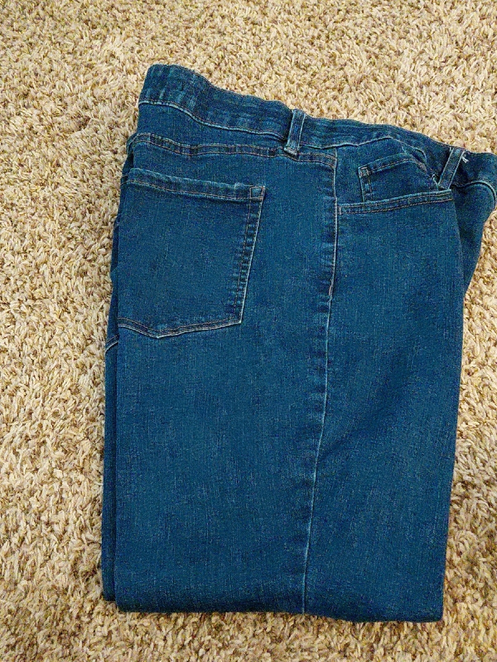 Ava & Viv Light Blue Denim Jeans with Dark Waistband